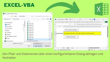 VIDEO 356: 📂 Dateiauswahl per VBA in Excel – so einfach öffnest du den Datei-Dialog!