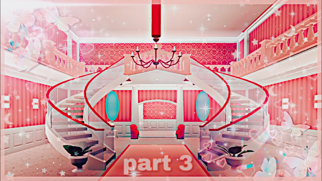 Bloxburg Barbie S Dream House Speedbuild Part 3 Youtube - barbie dream house speedbuild in roblox bloxburg youtube