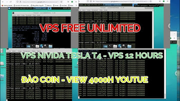 VPS FREE WITH GPU NIVIDIA T4 - 12 GIỜ FREE KHÔNG GIỚI HẠNG - VPS LINUX FREE UNLIMITED