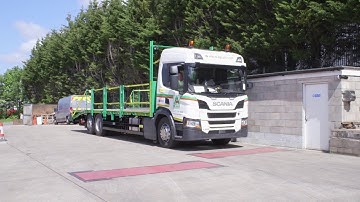 Axtec Dynamic Axle Weighing of an HCV