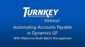 Automate Accounts Payable in Dynamics GP with Multi-Batch Management