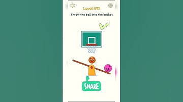 DOP 2 Gameplay Level 247 Throw The Ball Into The Basket Shorts Delete One Part Solution and Answer