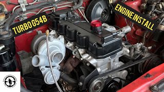 Fully Built Turbo G54B Engine Install