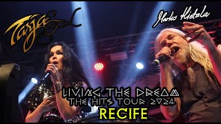 TARJA TURUNEN E MARKO HIETALA FAZEM SHOW HISTÓRICO EM RECIFE!  LIVING THE DREAM - THE HITS TOUR 2024