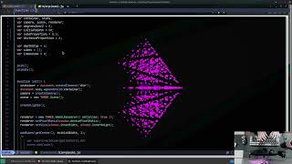 3D Sierpinski triangle using  Three.js