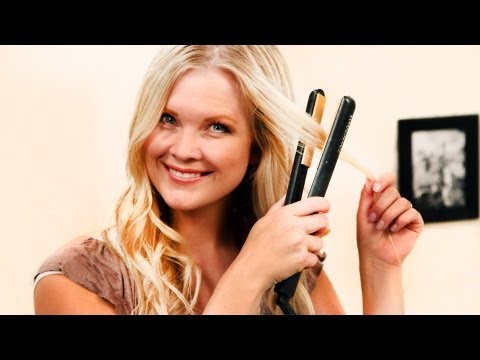 How-to Get Beach Waves with a Flat Iron!