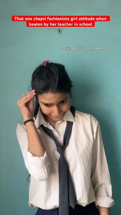 That one fashionista girl in school 🤣#youtubeshorts #funny #relateablecontent #comedy #schoolmemes