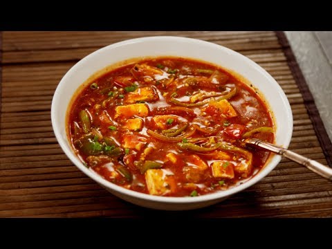 Chilli Paneer Gravy - Restaurant Style Perfect Wet Chilly Recipe - CookingShooking