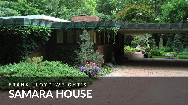 Frank Lloyd Wright Designed John E. Christian House, Samara