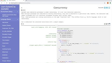 Learn SystemC: Concurrency