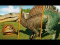 SPINOSAURUS SHOWCASE! EVERY Spinosaurus Skin Combination In Jurassic World Evolution 2