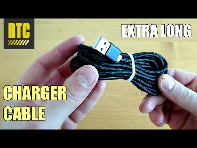 Extra Long Cell Phone Charger Cable for Micro USB Cord Powered Devices