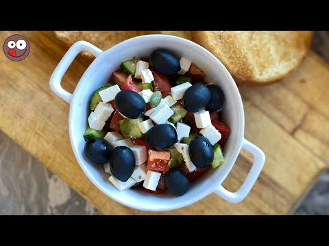 Как приготовить греческий салат: быстрый, простой и вкусный рецепт греческого салата