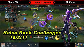 Kaisa Tốc chiến | Team FPX | Cách để khiến adc team địch không farm được của game thủ chuyên nghiệp