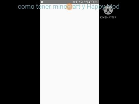 tener minecraft y Happy Mod