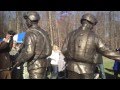 Fallen warrior monument unveiled at fort drum  watertown daily times