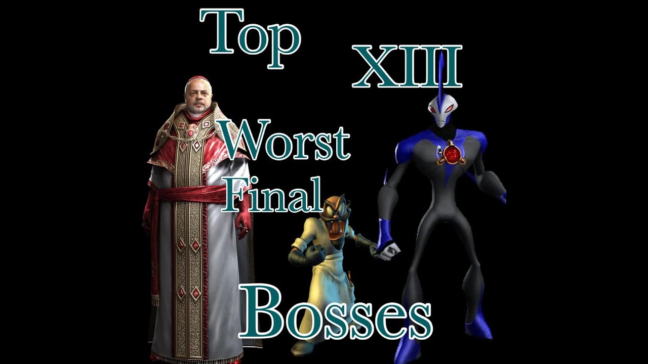 Top XIII Worst Final Bosses - YouTube
