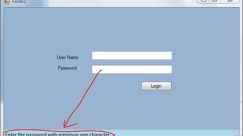C# StatusStrip Example in Windows Forms
