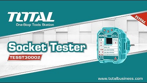 TOTAL Socket Tester TESST30002