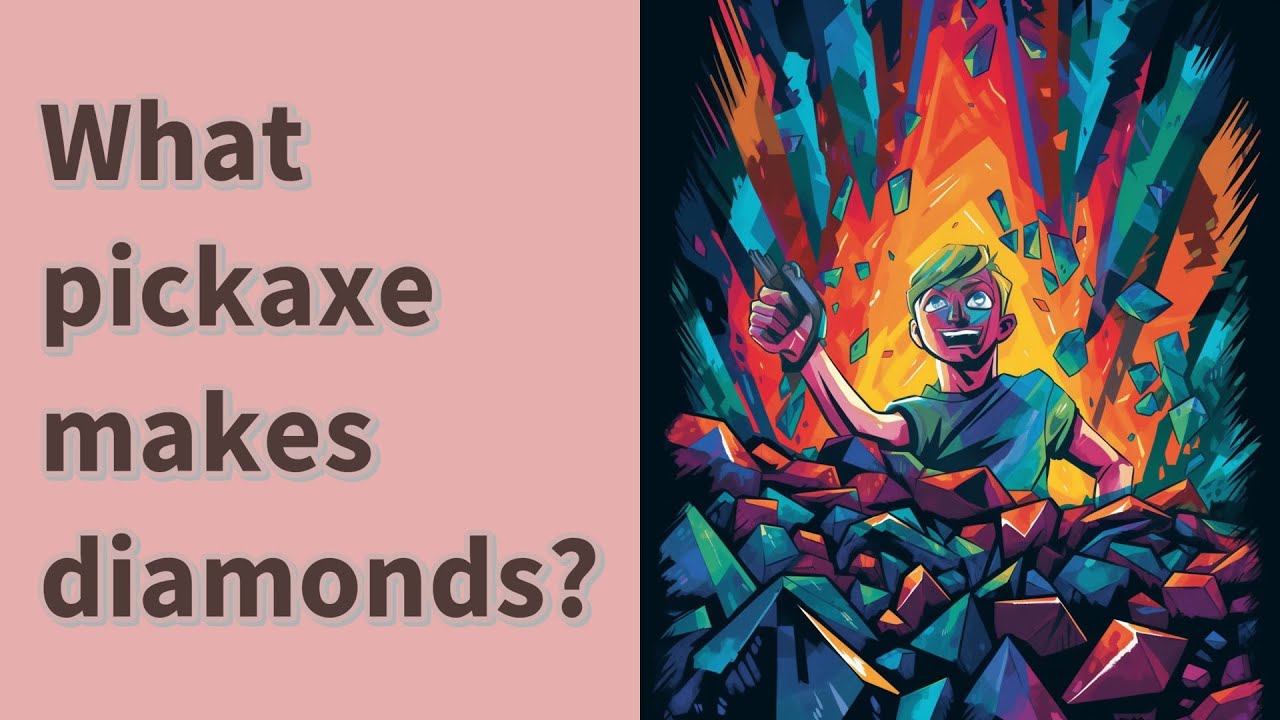 What pickaxe makes diamonds? YouTube