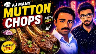 Juicy & tender mutton chops cooked to perfection! 🔥 One bite and you’ll fall in love 😍”