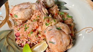 COMO HACER ARROZ CON POLLO A MI ESTILO / POLLO / ARROZ