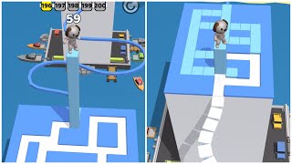 STACKY DASH  FUNNY PLAY GAME #43 | RELAX 3D GAME ON ANDROID/IOS screenshot 2