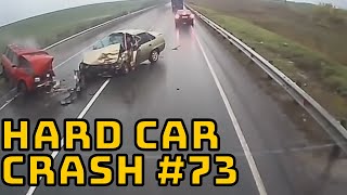 HARD CAR CRASHES | WRECKED CARS | FATAL ACCIDENT | CREEPY CAR CRASHES - COMPILATION  #73