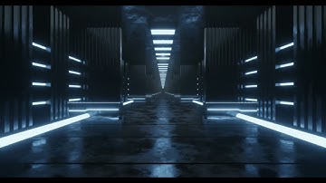 Fast moving tunnel,sci-fi, uhd, 60fps, light, neon background-4k Motion graphics animated background