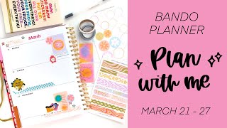 Plan with Me // Everyday Planner // March 21-27