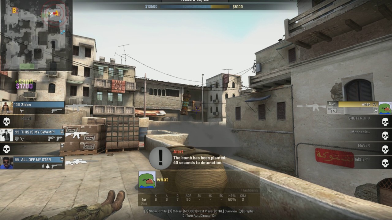 CS:GO Gold Nova Master ACE! Dust II - YouTube