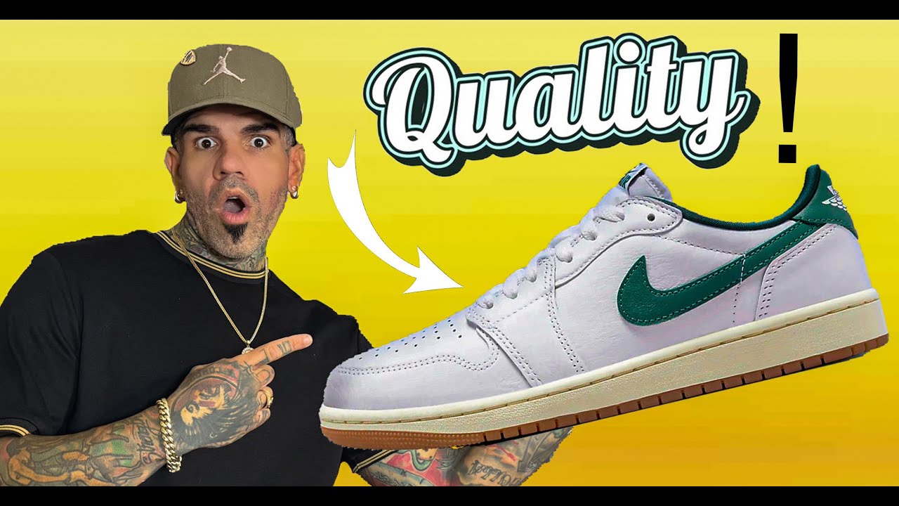Jordan 1 Low OG Oxidized Green , QUALITY !(Full Review and