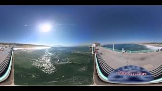 Hot Summer Day in Manhattan Beach, California in 360 and 4K