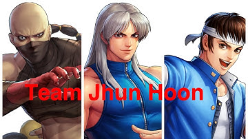 Kof 2002 UM PS4 arcade mode playthrough with Team Jhun Hoon