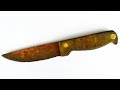 Old Rusty Knife Restoration