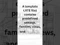 what is Revit template #revit #interviewquestions #shortsfeed #shorts #revitbim #revitqu #revitusers