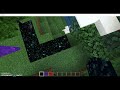 how to get end and nether portal blocks and creative  achievements