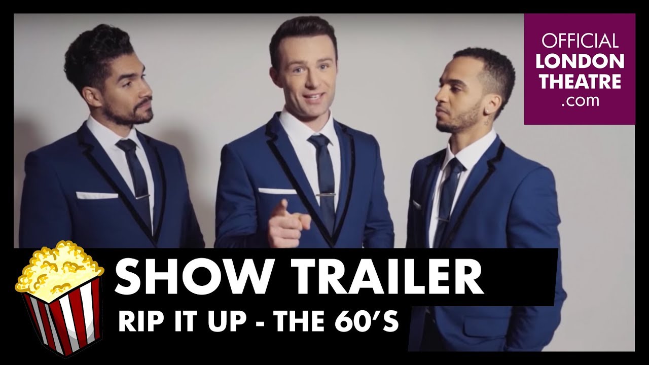 Aston Merrygold, Harry Judd & Louis Smith welcome Jay McGuiness to Rip Up The 60s in the West End!