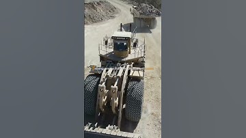 Huge Caterpillar 994 Wheel Loader Working On Aggregate Quarry!