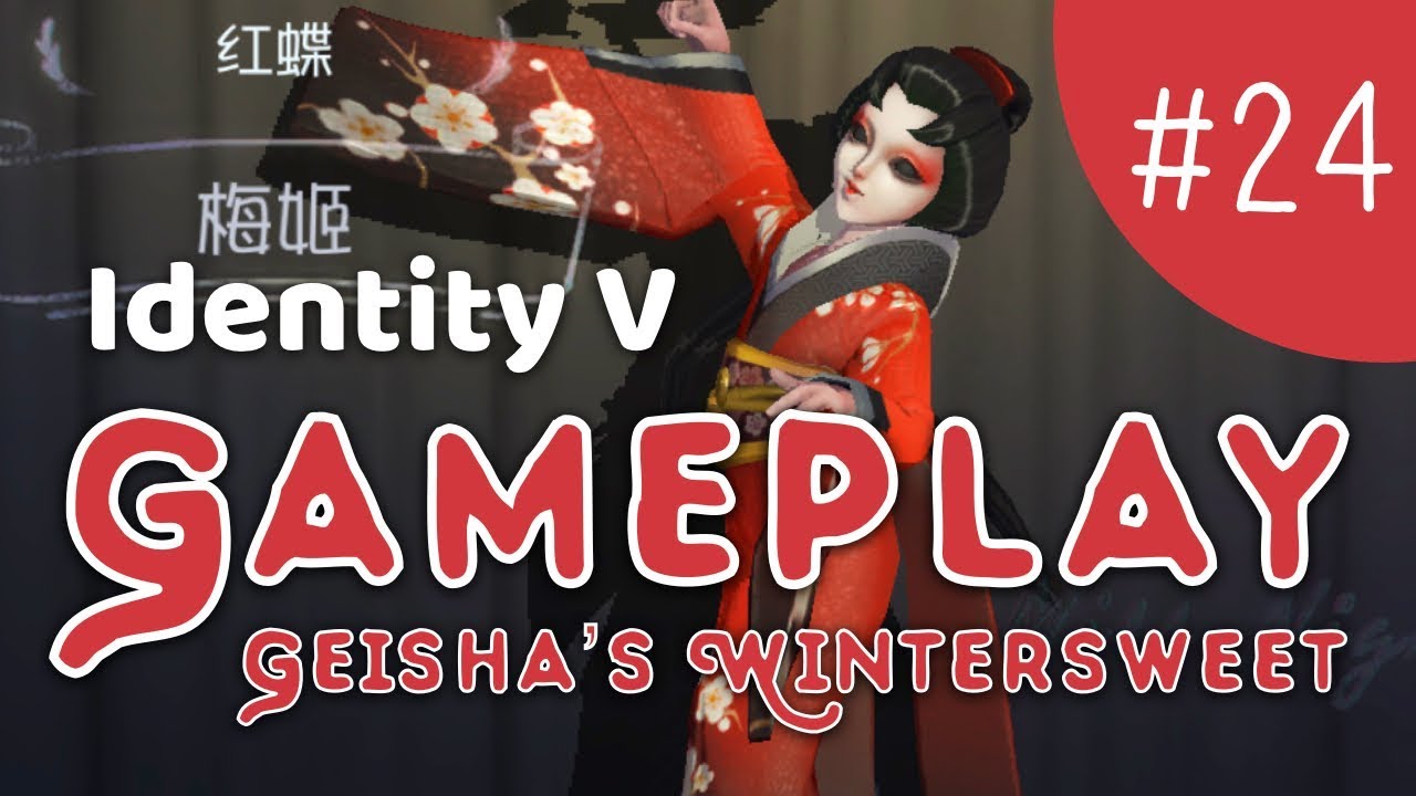 Identity V Geisha Wintersweet Gameplay 日本語字幕 Youtube