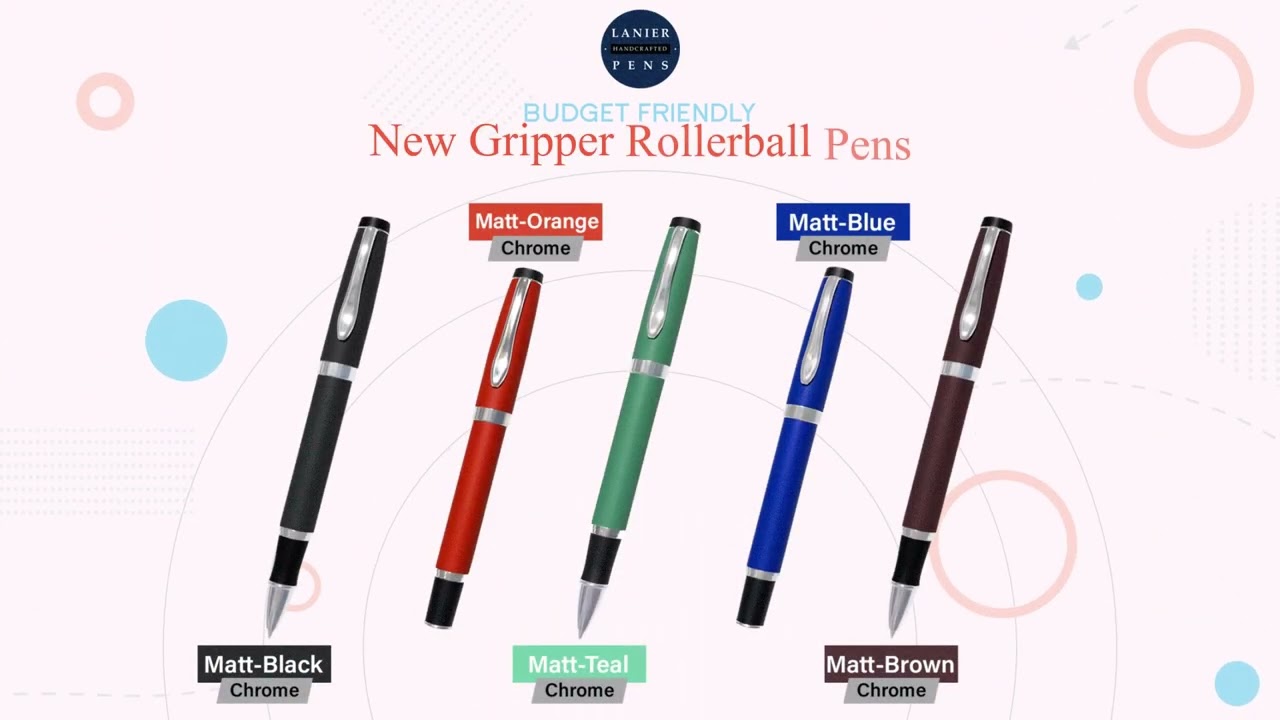 Grip Roller Gold Pens (Q465311)