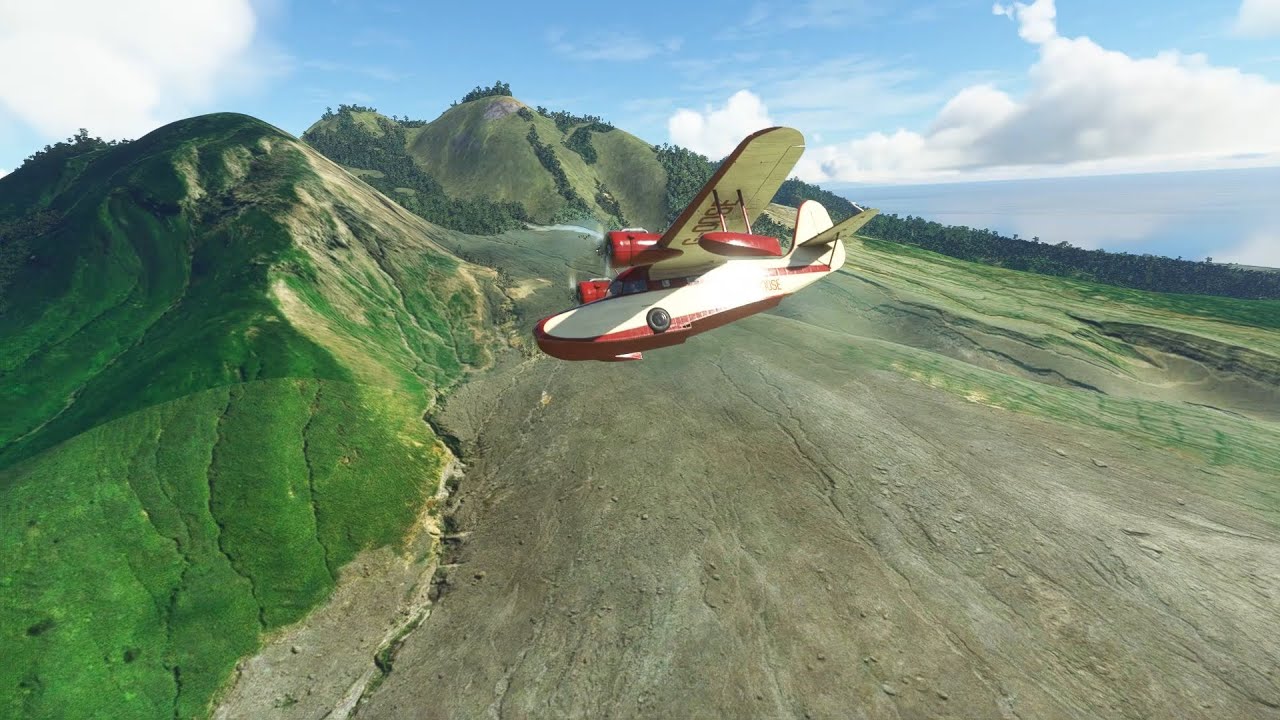 Island hopping in the Grumman Goose Full Flight Fs2020 YouTube