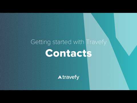 Getting Started Guide: Contacts Overview