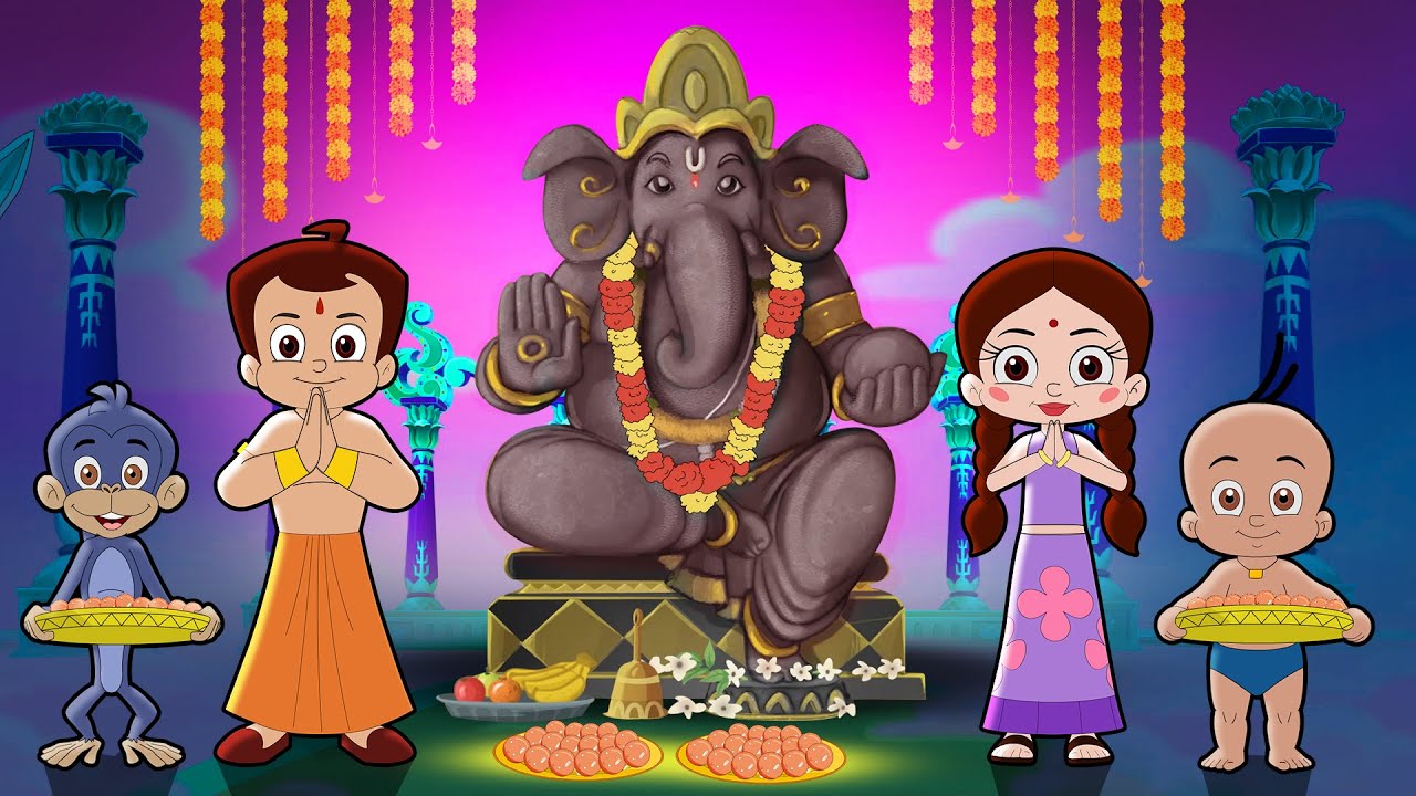 ⁣Chhota Bheem - Ganesh ji Aaye Dholakpur | Cartoons for Kids | Happy Ganesh Chaturthi