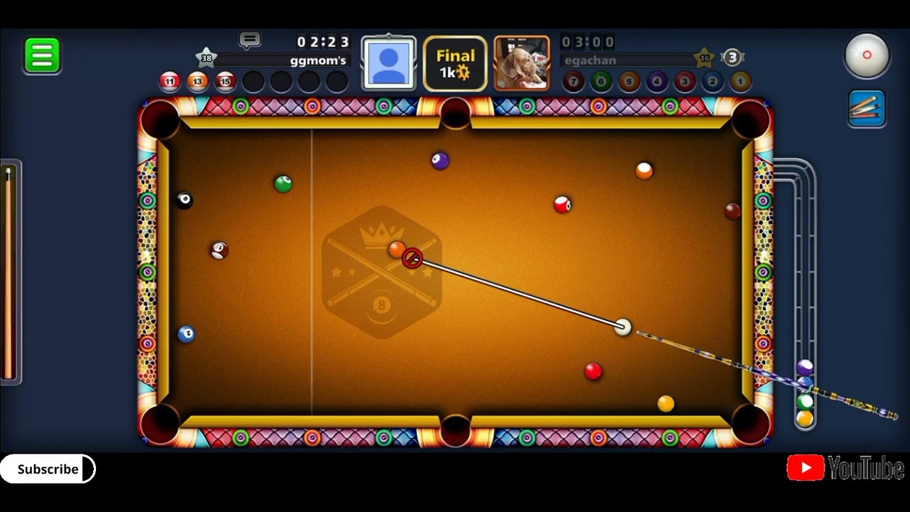 8 BALL POOL By Miniclip FINAL BARCELONA PALACE YouTube
