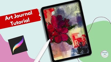 Art Journal Page Procreate Tutorial