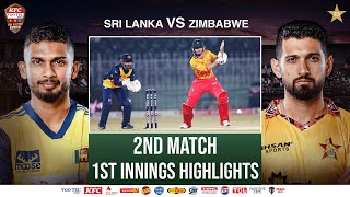 1St Innings Highlights Sri Lanka Vs Zimbabwe Match 02 Tri Nation Series Pcb M2T1U