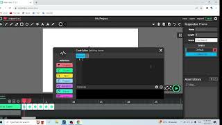making an interactive button on wick editor
