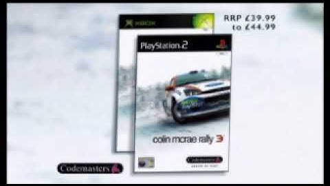 Colin McRae Rally 3 (PS2/Xbox) (2002) Video Game UK Ad/Commercial
