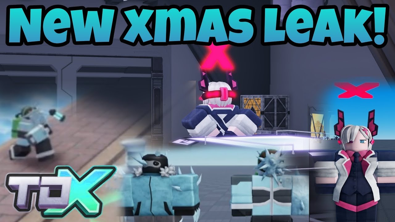 NEW TDX CHRISTMAS LEAK (DR XENON, ENEMY CYRO BLASTER/RANGER) ROBLOX ...